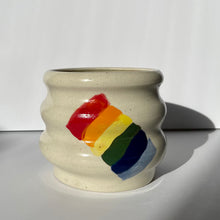 Rainbow Bumpy Vase I