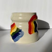 Rainbow Bumpy Vase II